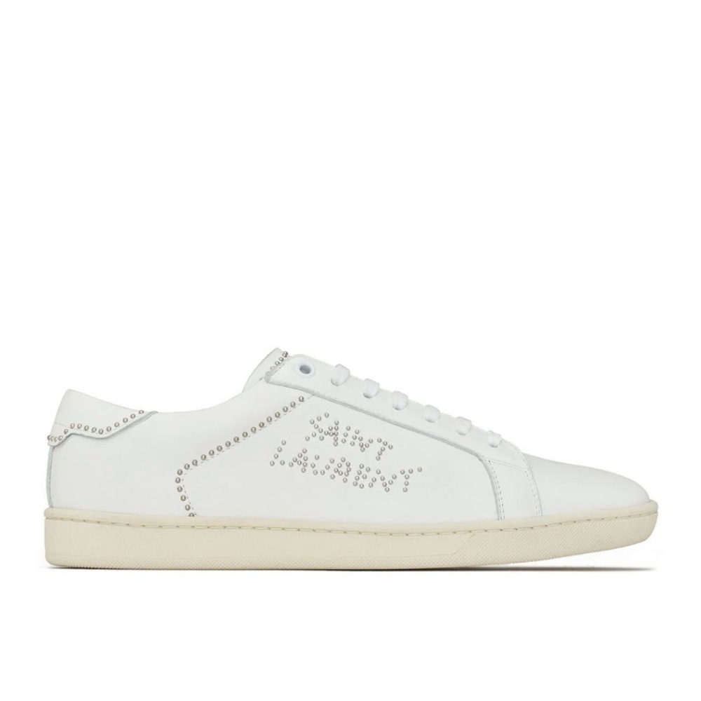 Saint Laurent
studded low-top leather sneakers